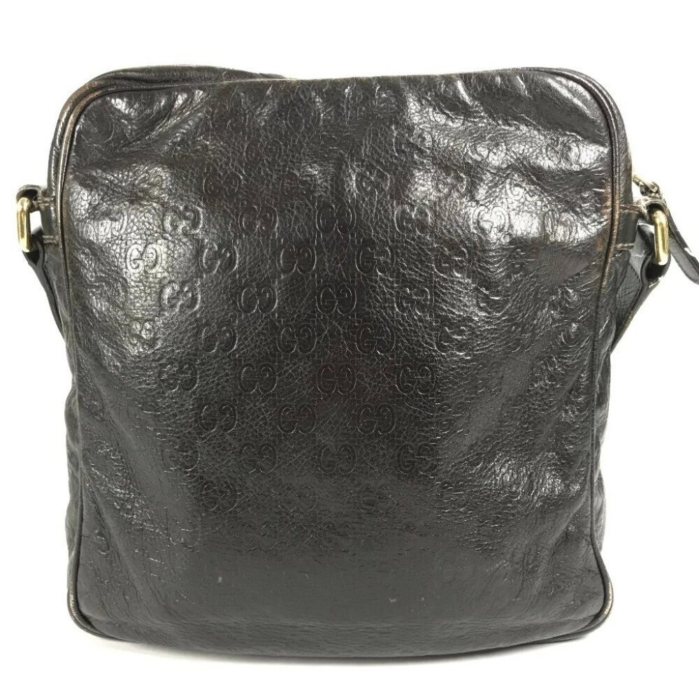 GUCCI 201448 Guccissima GG Bag Crossbody Pochette Shoulder Bag - Picture 3 of 15
